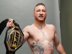 賈斯汀·加瑟基 (Justin Gaethje) 在 UFC 324 追平了達斯汀·波里爾 (Dustin Poirier) 的著名紀錄後嘲笑了他