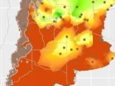 下雨了,但救濟很局部,他們估計一個農村省份已經損失了8億美元