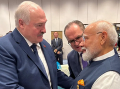 白俄羅斯總統盧卡申科祝賀印度 2026 年第 77 屆共和國日