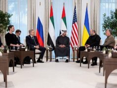 美國、俄羅斯和烏克蘭特使在阿布扎比就領土爭端舉行會談