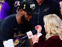 據報導,湖人隊球星勒布朗·詹姆斯已與珍妮·巴斯分手