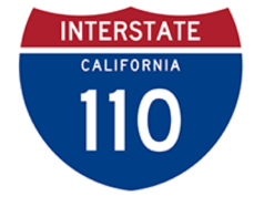 110號高速公路上行走的行人被SUV撞死