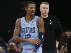 傑伊·莫蘭特因肘部扭傷至少缺席三週,這將使他超過交易截止日期