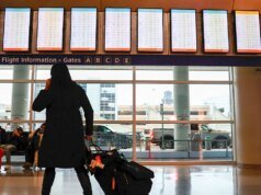 冬季風暴導致全美超過 15,000 架次航班中斷或取消。