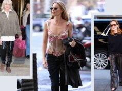 瑪格特·羅比和瑪莎·斯圖爾特穿著皮褲