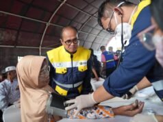 BPH Migas-礦產和煤炭總局在 Aceh Tamiang 提供醫療服務