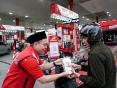 Pertamina Patra 在 Nyaga 加油站分享齋戒月 Takjeel 禮物