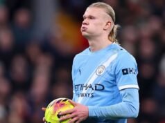 埃爾林·哈蘭德:“我沒有取得足夠的進球,我必須提高”