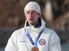 挪威冬季兩項銅牌得主在賽后採訪中承認對女友不忠