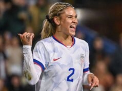 崔妮蒂·羅德曼 (Trinity Rodman) 是美國女足國家隊 (USWNT) SheBelieves 杯球隊的頭條新聞