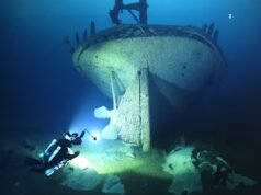 密西根湖發現一艘 19 世紀豪華汽船殘骸