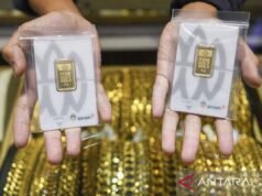 本週六,最終黃金價格上漲 68,000 印尼盾,至 30.12 億印尼盾/克。