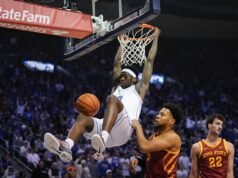 AJ Dybantsa 幾乎三雙的舉重