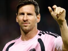 梅西的進球贏得了邁阿密國際重新安排的友誼賽