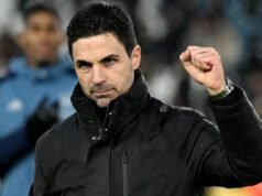 阿森納的米克爾·阿爾特塔在冠軍聯賽抽籤後因四重玩笑而脾氣暴躁