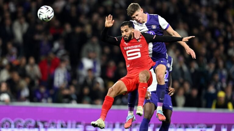 直接雷恩-TFC：半場結束，圖盧茲推射邏輯領先！關注 Ligue 1 比賽直播