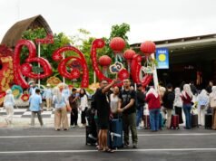 峇裡島機場預計春節期間將接待43.8萬名旅客