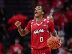 塔里克·弗朗西斯 (Tarik Francis) 拿下全場最高的 21 分,足以幫助羅格斯大學擊敗馬裡蘭大學