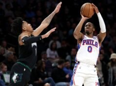 泰瑞斯馬克西 (Tyrese Maxey) 帶領 76 人隊以四連敗擊敗灰狼隊