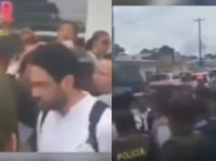 錄音顯示一群示威者向總統候選人發出噓聲,這就是所發生事件的真相 – Publimetro Columbia