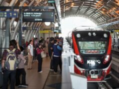 KAI 表示 Jabodebek 輕軌加強了城市交通和流動性
