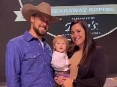 牛仔競技騎手凱爾西·多默的女兒在馬匹事故中死亡