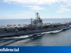 伊朗船隻威脅一艘油輪,美國擊落一架無人機