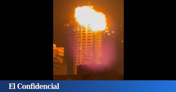 一架伊朗無人機擊中巴林一棟住宅大樓並引發大規模爆炸
