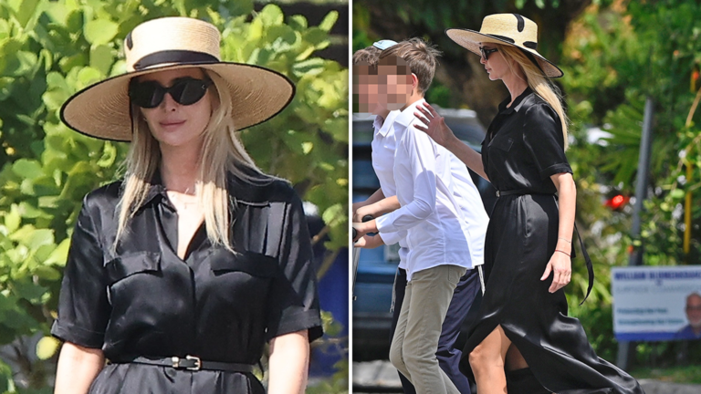 在美國和以色列對伊朗發動攻擊之際，伊凡卡川普 (Ivanka Trump) 身著黑衣前往猶太教堂