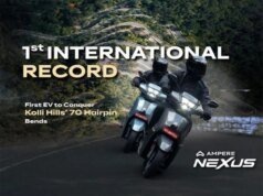 商業新聞 | Ampere 穿越田納西州 Kolli Hills 的 70 個髮夾彎,成為印度首個進入亞洲紀錄的 E2W 品牌