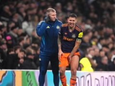 紐卡斯爾聯隊隊長布魯諾·吉馬良斯將缺席兩個月 – 報道