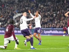 英超聯賽綜述:塞斯科遲到進球幫助曼聯戰平西漢姆聯