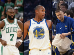 《今晚給他們腰帶》:傑倫布朗在凱爾特人隊與勇士隊比賽後向克里斯塔普斯·波爾津吉斯、艾爾·霍福德發出直言不諱的信息