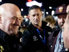 「凱爾布希 vs. 康納麥格雷戈」:達納懷特 (Dana White) 在代托納卡車系列賽結束後的 NASCAR 時刻也擁有 UFC 粉絲