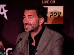 在康納本 (Connor Benn) 宣布比賽後,埃迪赫恩 (Eddie Hearn) 引發針對達納懷特 (Dana White) 和 SELA 的訴訟猜測