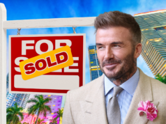 大衛·貝克漢姆 (David Beckham) 以 2460 萬美元出售其邁阿密頂層公寓