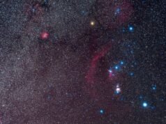 獵戶座腰帶上的星星比太陽亮 20 萬倍,冬天是觀賞它們的最佳時間。