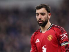 路易斯·薩哈認為“疲憊的”布魯諾·費爾南德斯是曼聯獲勝的潛在擔憂