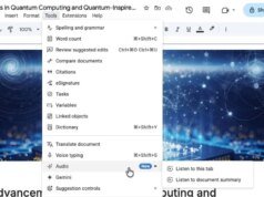 Google Docs 擴展了由 Gemini 提供支援的音訊摘要