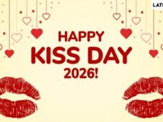 2026 年快樂之吻日:問候、浪漫語錄和高清桌布分享