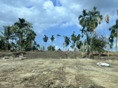 災難發生後,亞齊東部偏僻村莊開始興建避難所