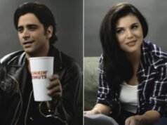 約翰·斯塔莫斯和蒂芙尼·蒂森加入鄧肯超級碗廣告