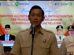 IPK協調部推動基礎設施一體化,加強南蘇門答臘互聯互通