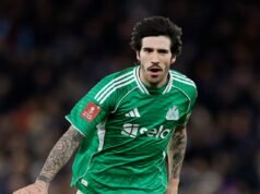 托納利帶領紐卡斯爾逆轉