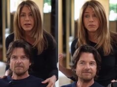 詹妮弗·安妮斯頓堅稱傑森·貝特曼的頭髮是“每個男人都羨慕的”