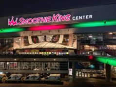 在對鵜鶘隊的比賽中狂砍42分後,貝在對爵士隊的比賽中火力全開