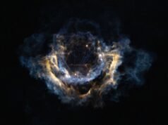 SpaceX 獵鷹 9 號火箭羽流在佛羅裡達州上空轟鳴,2026 年 2 月 18 日每日照片