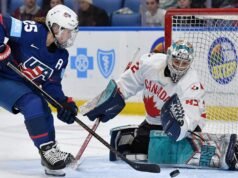 加拿大隊在預賽中遭遇美國隊,處境危險