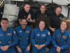 NASA 的 SpaceX 和 Crew-12 太空人進入國際太空站