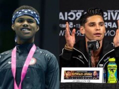 瑞安加西亞 (Ryan Garcia) 在擊敗馬裡奧巴里奧斯 (Mario Barrios) 奪得 WBC 次中量級冠軍後,點名沙庫爾史蒂文森 (Shakur Stevenson)。